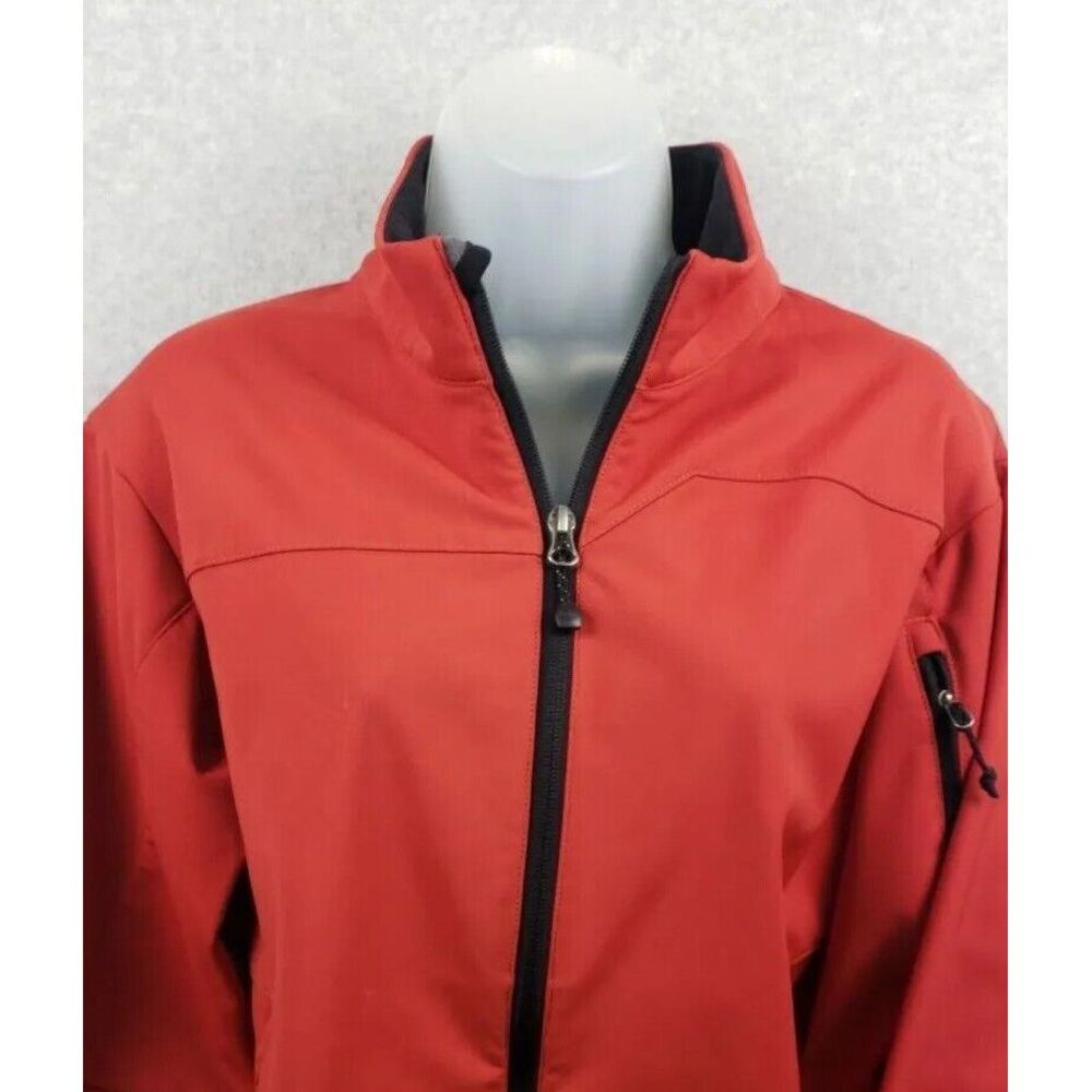 Outdoor‎ Research Womens Soft Shell Jacket Full Zip Medium Red
